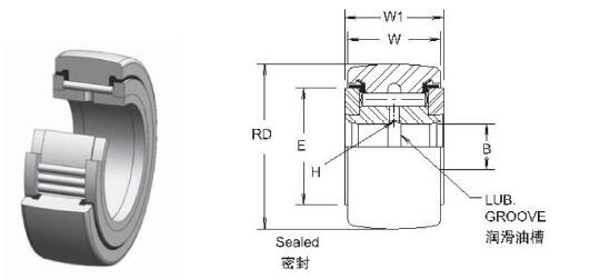 Подшипники роликовые CYR-2 1/4-S Inch Size 0