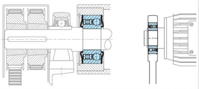 Односторонний сцепление с перегрузкой 20x47x14мм ПОДЗИМКОВАННЫЙ CSK20PP Gcr15 для печатных машин 3